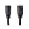 Monoprice Molded Y-Splice Extension Cord Adapter, 16 AWG, Indoor, 16/3, 1 Outlets, 5-15R, Black, 5-15P 35140 - alternate 3